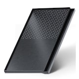 thumbnail of Grillplatte Aufsatz eckig 45x24, antihaftbeschichtete Grillpfanne, BBQ Zubehör universal