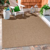 thumbnail of Carpetsale24 In & Outdoor Läufer Teppich 80x150 cm – Wetterfester Flachgewebe Balkon Teppich in Jute-Optik – Pflegeleicht für Küche, Flur & Terrasse