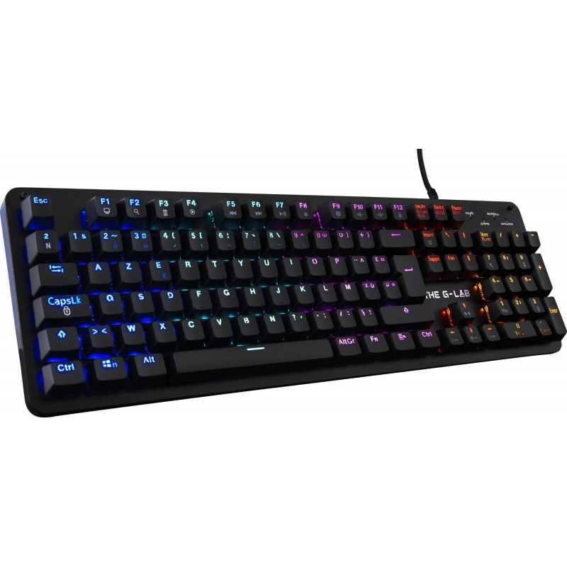 Clavier Mécanique The G-lab Keyz-carbon-e/fr