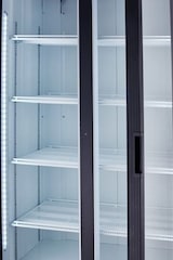 thumbnail of GastroHero Getränkekühlschrank PROFI 783 Slim mit Schiebetüren schwarz
