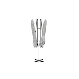 thumbnail of METRO PROFESSIONAL Ombrellone quadrato a doppio braccio, acciaio, 2.5 x 2.5 m, idrorepellente, argento/grigio