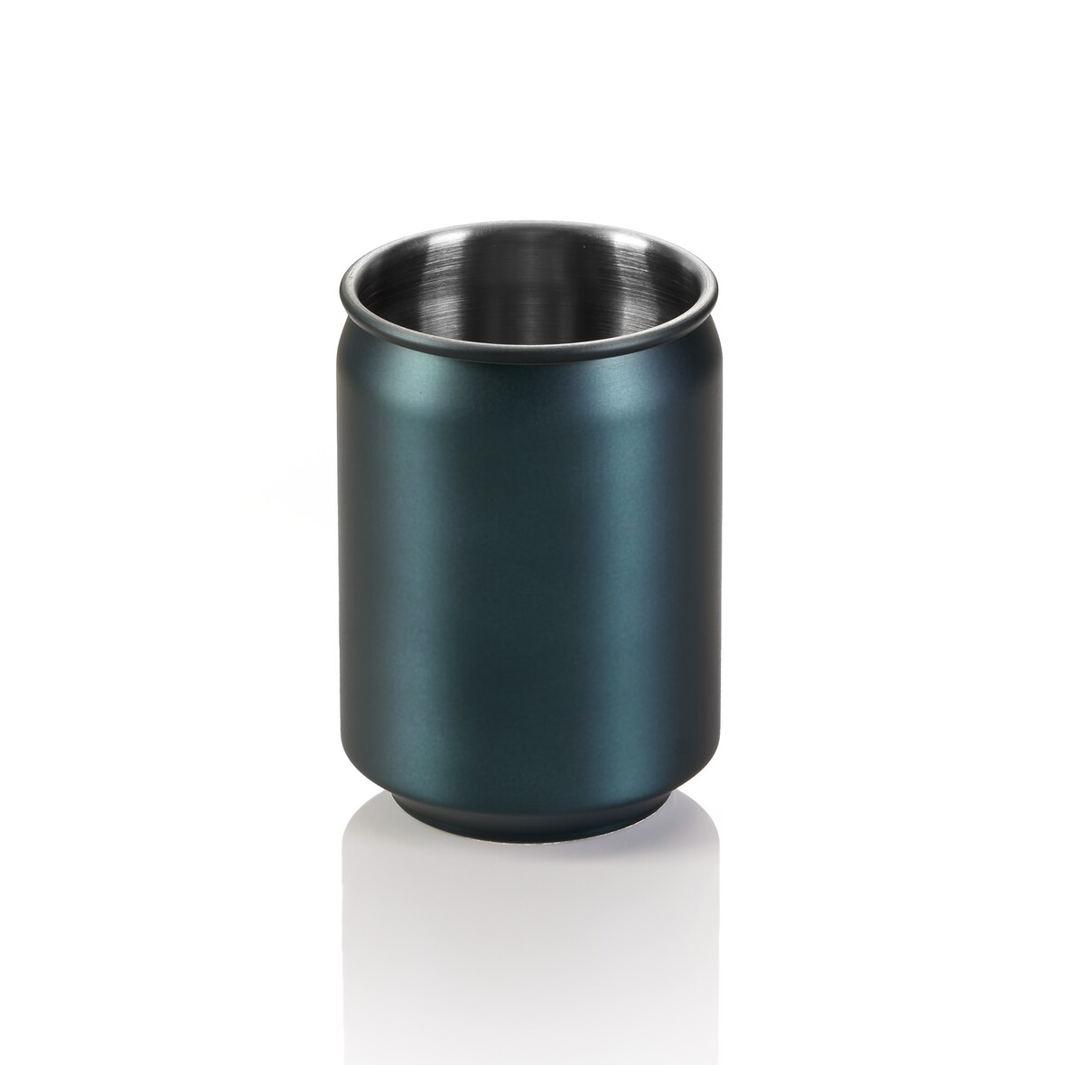 Cup NOCTURN, 0,35 ltr., Ø 7 cm, Höhe 10,5 cm, blau matt, Chromnickelstahl 18/8