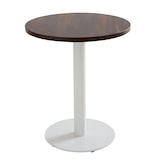 thumbnail of Plateau de table rond en mélaminé 60 cm bois foncé Rivoli - Oviala