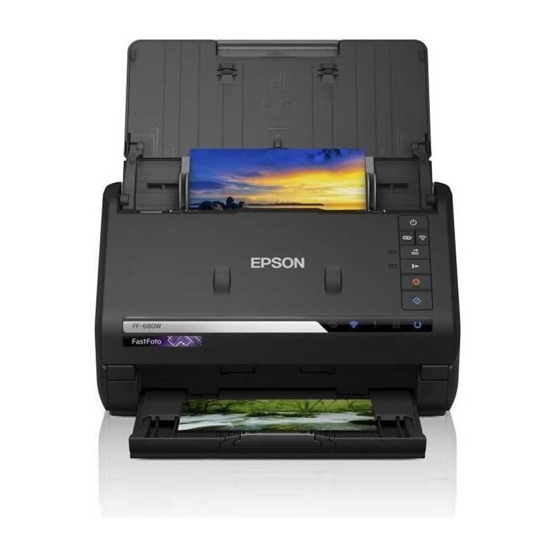 Epson FastFoto FF-680W - 216 x 910 mm - 600 x 600 DPI - 30 Bit - 24 Bit - 10 Bit - 8 Bit