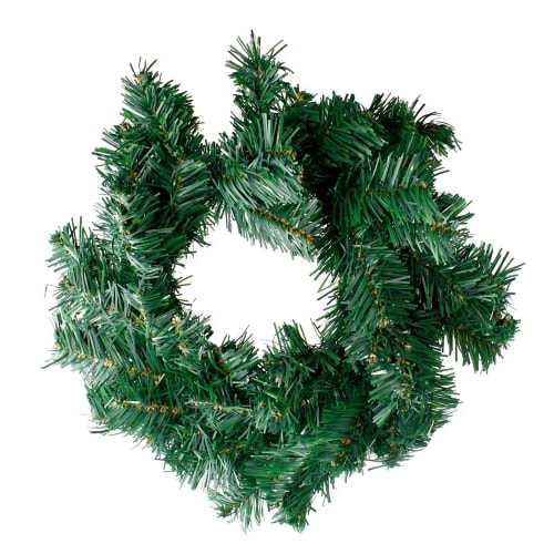 Künstlicher Adventskranz Tannenkranz Weihnachtskranz tannengrün Ø ca. 35cm