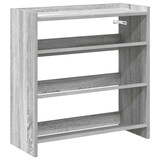 thumbnail of vidaXL Schuhregal Grau Sonoma 60x25x62 cm Holzwerkstoff