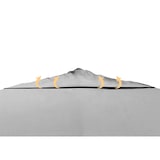 thumbnail of METRO PROFESSIONAL Sonnenschirm quadratisch, Aluminium, 4 x 4 m, wasserabweisend, silber/grau
