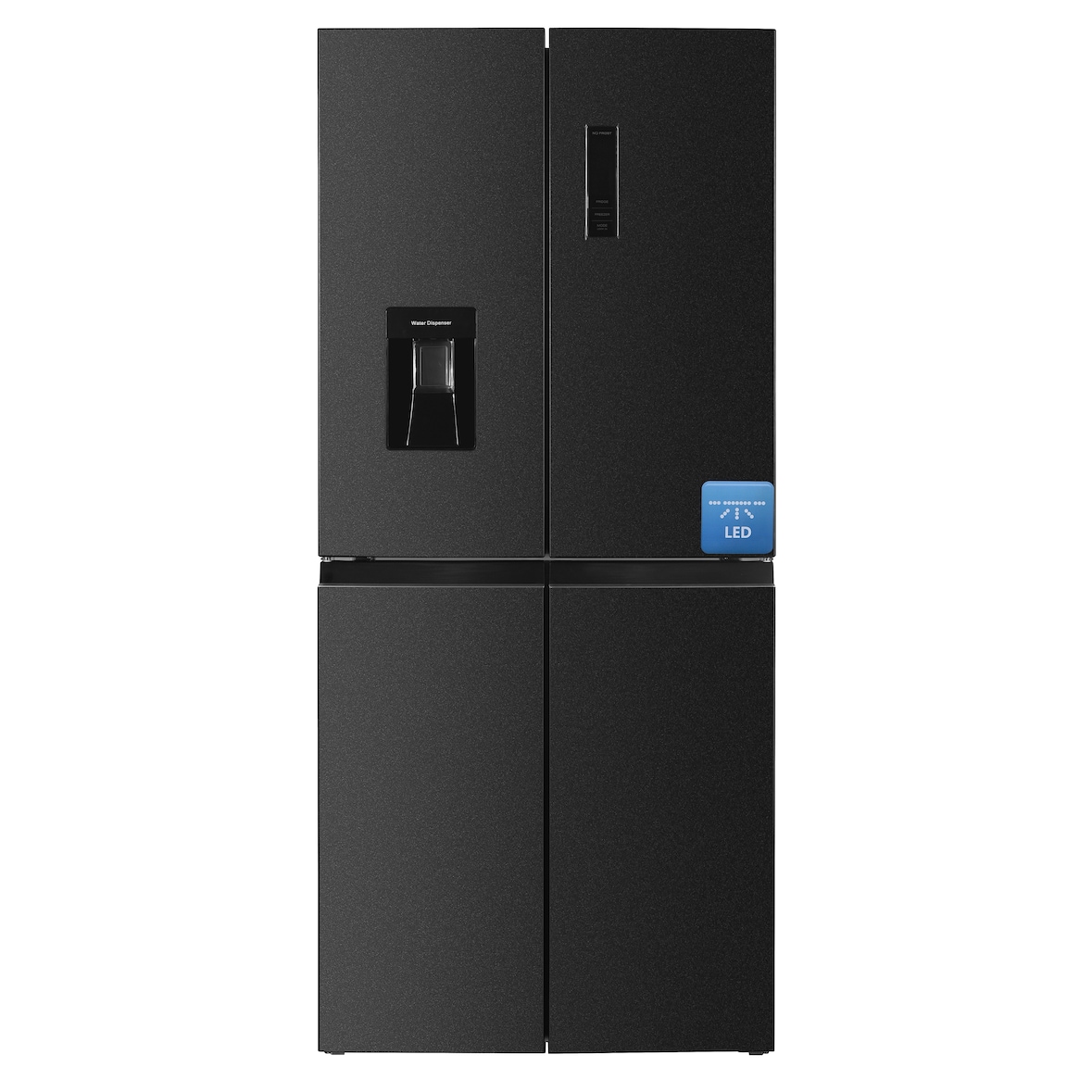 Frilec BONN-MD458-WS-040DDI - Amerikaanse koelkast - No-Frost - Dark Inox - 419 liter