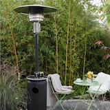 thumbnail of APANA 14KW Gas Heizpilz Bellamente ONE Gasheizstrahler für Terrasse Balkon Garten mit Transportrollen Umkippsicherung und Abschaltautomatik in schwarz