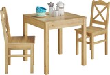 thumbnail of Tisch Esstisch Massivholztisch Küchentisch Kiefer Massiv glatte Beine 90.70-50A