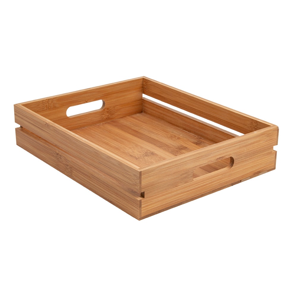 Garcia de Pou - Boîte Portable 32,5X26,5X7 Cm Naturel Bambou