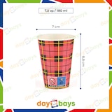 thumbnail of DayBays 12000 Stk. Kaffeebecher 7,5oz/180ml Ø7cm " Coffee To Go Becher " Pappe mit PE-beschichtet