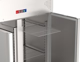 thumbnail of Gasfrit – Kühlschrank mit 2 Türen, Edelstahl, 1480 x 830 x 2010 mm, mit Schloss, 1400 L
