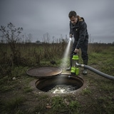 thumbnail of 1100W drainagepomp vuilwater opvoerpomp overstroming 6m elektrische kabel VITO