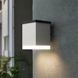 thumbnail of Lumisky SUNBOX 100LM Solar-Wandleuchte Stahl Weiss