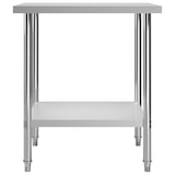 thumbnail of vidaXL Keukenwerktafel 80x60x85 cm roestvrij staal