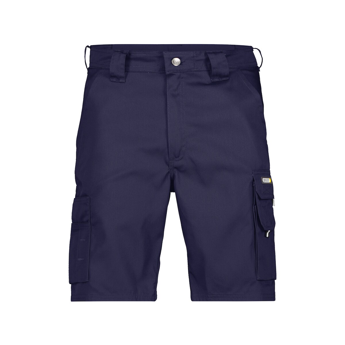 DASSY Arbeitsshorts BARI - Kurze Handwerkerhose - Mischgewebe - Dreifachnähte dunkelblau 56
