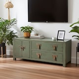 thumbnail of OPIUM OUTLET Mueble TV Cómoda Mueble Aparador TV273 - Gris Oliva Verde Oliva Asiático Chino Oriental