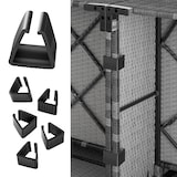 thumbnail of tectake Canapé de jardin Pisa 5 places avec coffre de rangement, variante 2 - gris - 403829