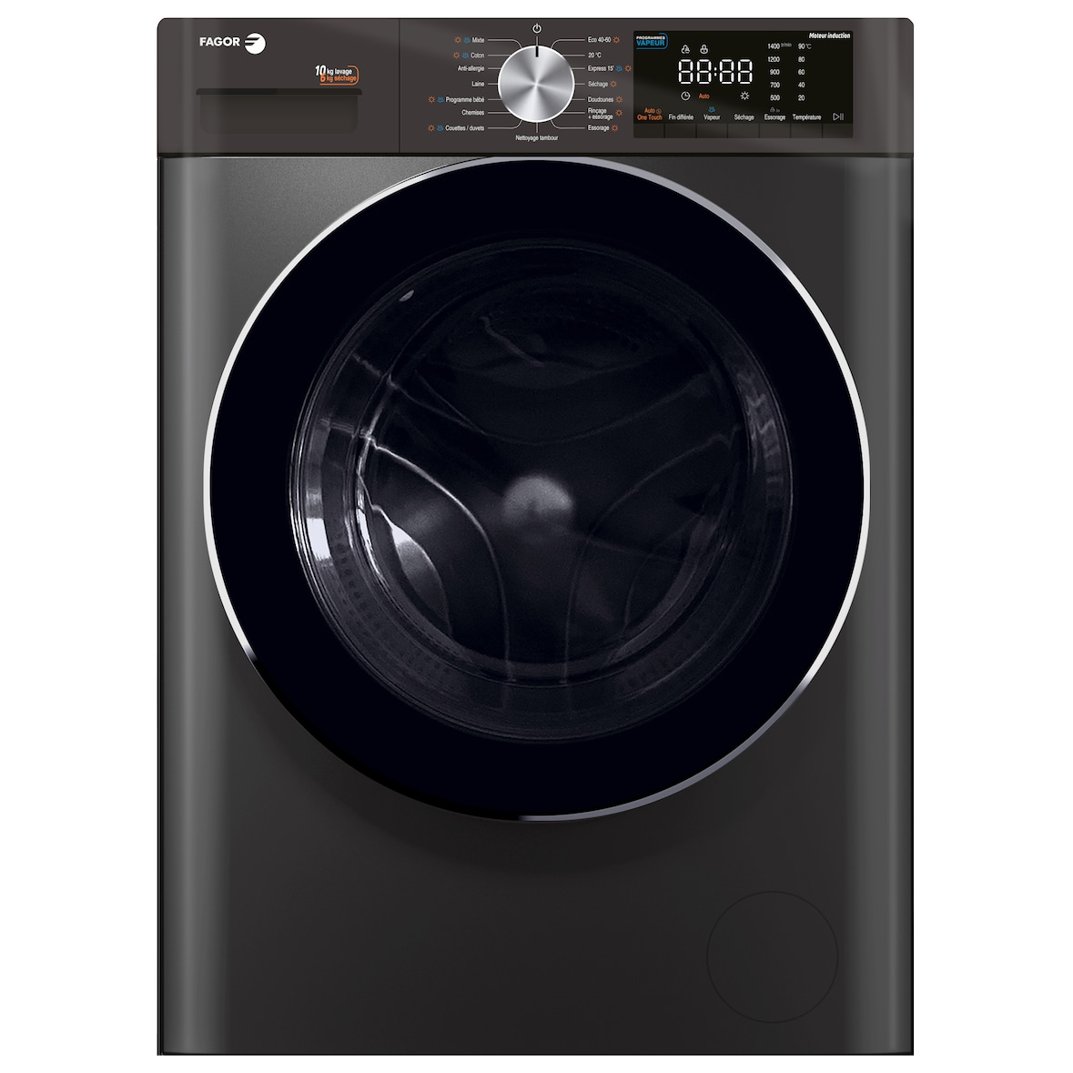 FAGOR, lavante séchante 10Kg de lavage 6Kg de séchage, 1400trs, FLSF10614IDS/1