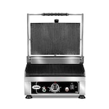 thumbnail of GMG - Kontaktgrill - ▲ & ▼ Gerillt - mit Grillplatten aus Gusseisen, Fettauffangschale und Temperaturregelung 50° - 300° C
