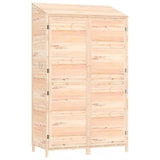 thumbnail of Remise de jardin 102x52x174,5 cm Bois de sapin solide Modèle Vega Edge
