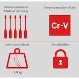 thumbnail of FAMEX 745-48 Alu Werkzeugkoffer gefüllt mit Werkzeug – Werkzeugkasten bestückt - 164-tlg