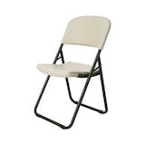 thumbnail of Chaise pliante 'loop leg' blanche 50.8 x 45.7 x 50.8cm Lifetime