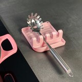 thumbnail of Intirilife Kochlöffelablage in Rosa - 14 x 12.5 x 4.8 cm - Halter für Kochutensilien und Topfdeckel, Besteckhalter