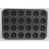 thumbnail of 12x Mini-Gugelhupfblech für 24 Förmchen, Antihaftbeschichtet