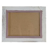thumbnail of Fotolijst T247, fotolijst muurframe, 19x24cm shabby look landhuis ~ wit