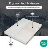 thumbnail of Merax Kaltschaummatratze 7 Zonen Komfortschaummatratze, 20 cm hoch, H3 H2 matratze 160x200 cm Ergonomische mit Griffe