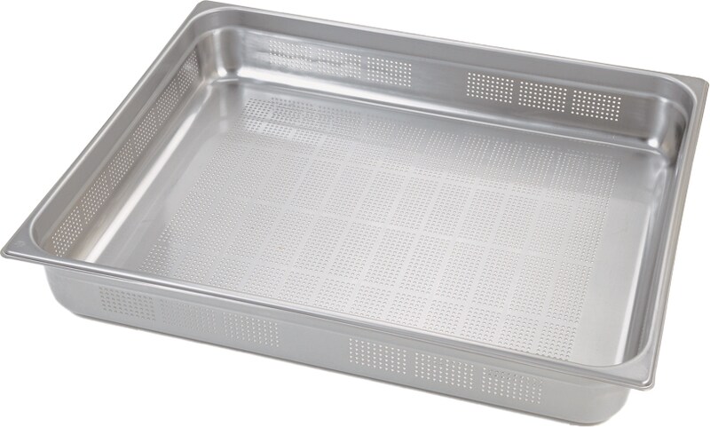 DBMARK - GPP21100 - Récipient perforé GN 2/1 en acier inoxydable - 53 x ...