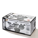 thumbnail of STONELINE® Kochgeschirr-Set 13-teilig mit Deckeln, beschichtete Töpfe & Pfannen Induktion geeignet