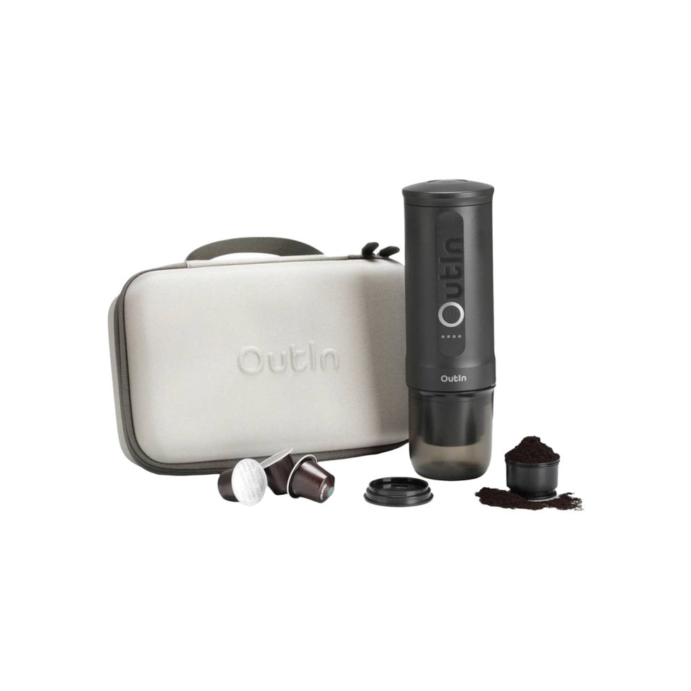 Outin - Elektrisch Koffiezetapparaat - Nano Bundel - Grijs