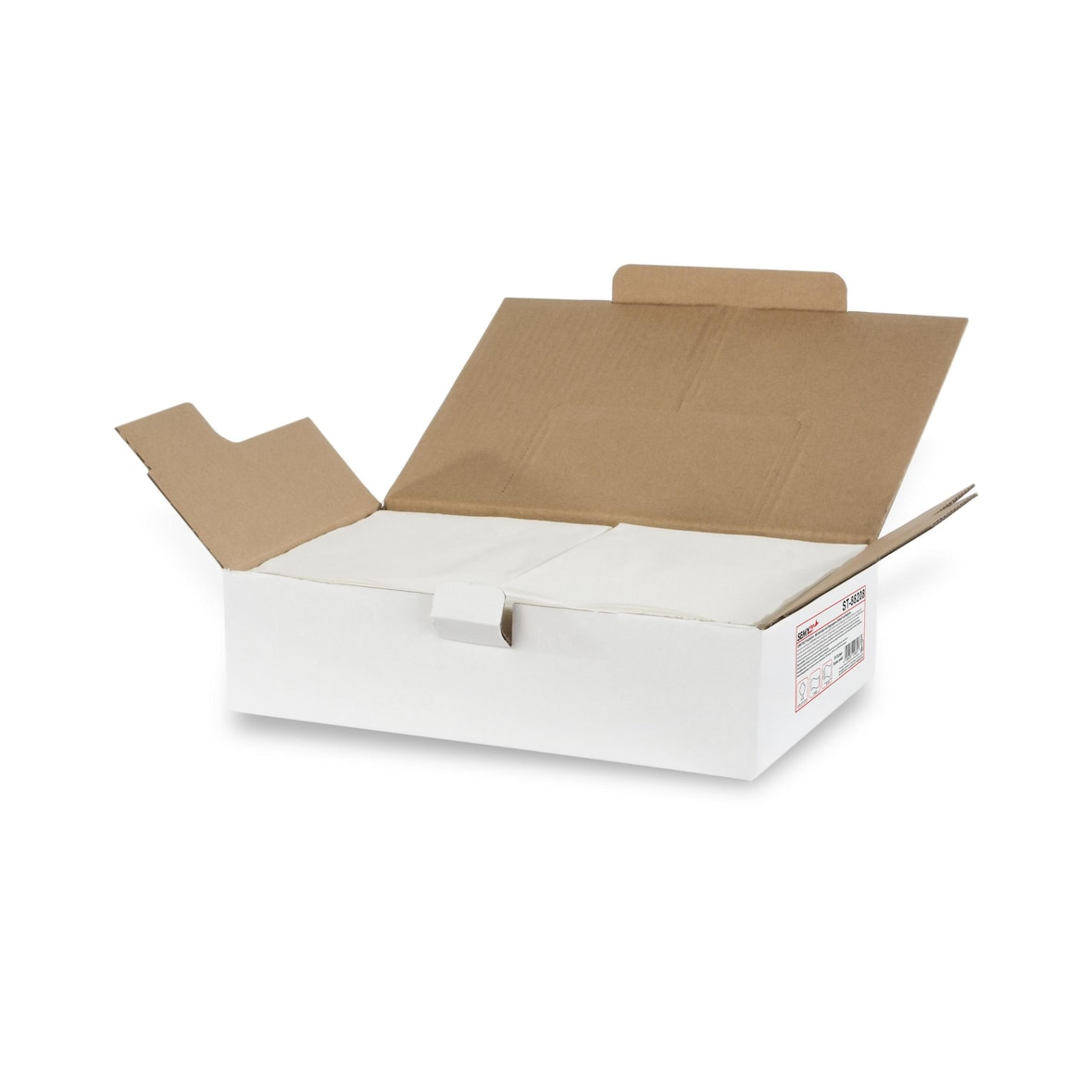 SemyTop Semy Pulp Tuch in Spenderbox - 29 x 38cm - weiß - 6 x 70 Putztücher