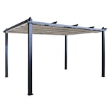 thumbnail of ARON gazebo da giardino 3x4 in alluminio colore Antracite