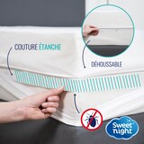 thumbnail of Sweetnight - Housse intégrale matelas ép.25 cm | Anti-Punaise de lit et Anti-acariens |