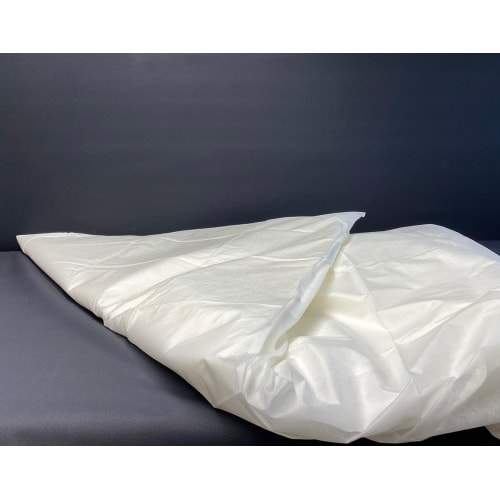 Mank Einweg Bettwäsche, Bettbezug aus PP-Vlies weiß, 130x200cm, 5 Stück - Einmal-Bettwäsche