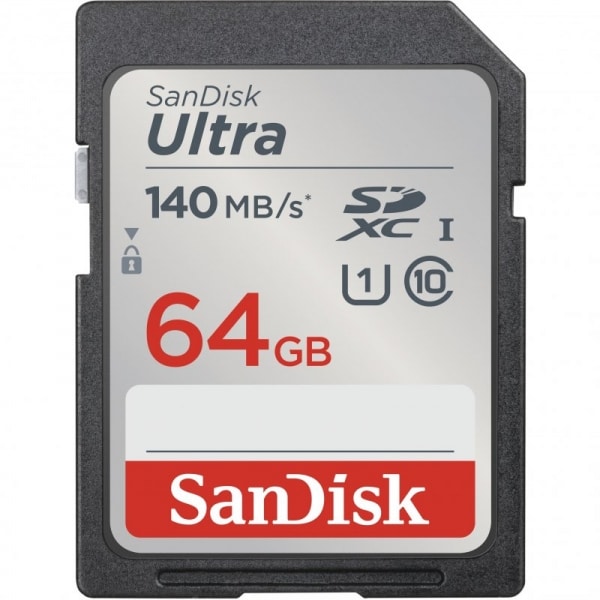 Cartão de memória SanDisk Ultra SDSDUNB-064G-GN6IN SDXC 64GB