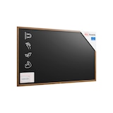 thumbnail of ALLboards Magnetische Kreidetafel 200x120 cm, Holzrahmen