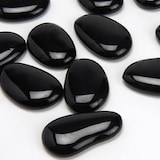 thumbnail of Galets en verre noirs - Seau de 4 kg -  Rond Verre Lou De Castellane 0.01x0.01 cm