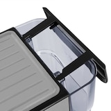 thumbnail of Orbegozo cafetera espresso y cappuccino EX 5500, 20 bar de presión, termómetro, depósito extraíble 1,5 L, vaporizador, 1100 W