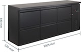 thumbnail of GastroHero Barkühltisch ECO 200x52 cm mit 6 Schubladen Umluftkühlung +2 bis +8 °C Getränkekühltisch Bar