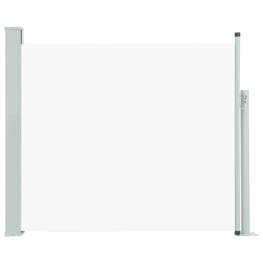 vidaXL Ausziehbare Seitenmarkise 100x300 cm Creme
