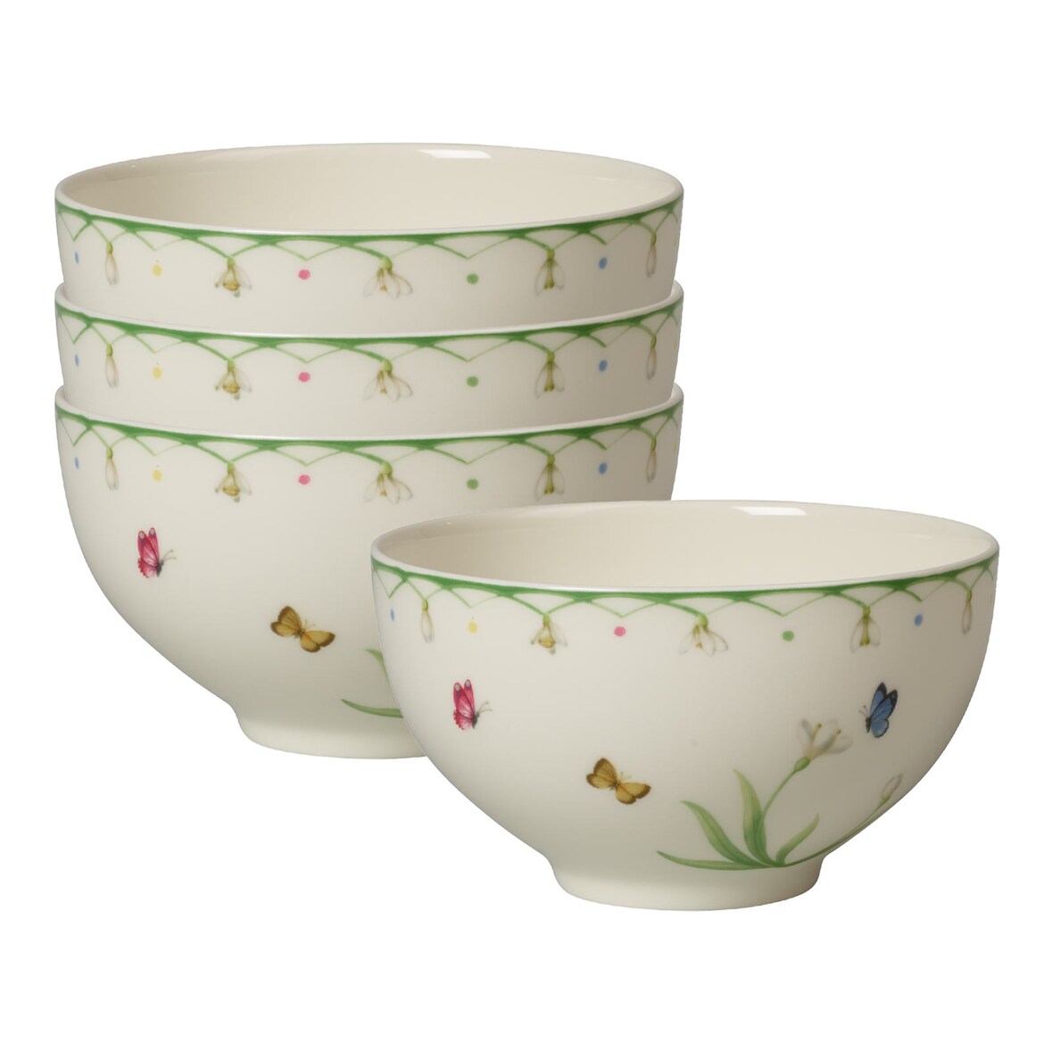 Villeroy & Boch Colourful Spring Bol ø 13,8 cm 4er Set