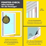 thumbnail of EASYmaxx Insect Protect - Teleskop-Insektenschutzgitter - weiß - 2er-Set