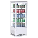 thumbnail of METRO PROFESSIONAL Vitrine refrigerada GGC2098, vidro/plástico, 42.8 x 38.6 x 111 cm, 98 L, branco