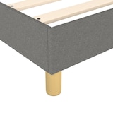 thumbnail of Décoshop26 - Rete a doghe su gambe giroletto 200x200 cm tessuto grigio scuro TDL0207115