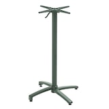 thumbnail of Fuß für Kipptisch 108 cm aus dunkelgrünem Aluminium Klipo